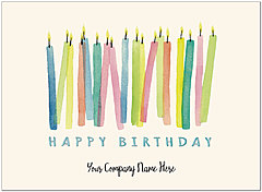 Select a verse or write your own. Candles Name Card D8163U-4W
