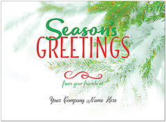 Select a verse or write your own. Greenery Name Card D8232U-4B