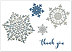 Sparkle Thank You Card H8225D-AA