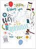 Legal Wishes Birthday Card A9039U-X