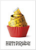 Construction Cupcake Birthday Card D9042U-Y
