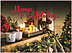Holiday Mantel Greeting Card H9165U-A