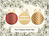 Ornament Die Cut Holiday Card H9179U-AAA