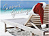 White Sand Holiday Card H9186U-A