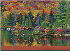 Northern Colors Thanksgiving Card H9090U-AA