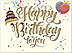 Birthday Ribbons Greeting Card A1400V-W