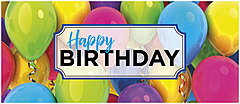 Colorful Balloons Birthday Card A1419L-Y