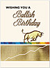 Bullish Birthday Card A1472V-W