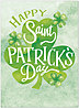Watercolor St. Patrick's Day Card D1453U-Y