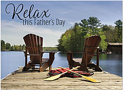 Relax Father's Day Card D1461U-Y