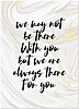 There for You Note Card D1558D-Y