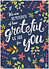 Grateful Note Card D1560D-Y