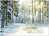 Winter Road Holiday Card H1527U-AA