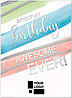 Awesome Birthday Logo Card D1664U-4W