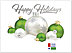 Holiday Ornaments Logo Card D1776U