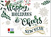 Holiday Cheer Logo Card D1778U-4B