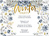 Winter Floral Invitation D1795U-4B