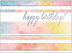 Watercolor Birthday A2259U-X