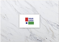 Marble Logo Notecard D2315D-V