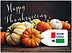 Thanksgiving Logo Card D2351U-4B