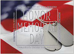 Honor Memorial Day A2541U-X