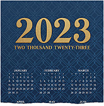 Executive Premium Calendar Card C2357U-AAA