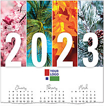 Four Seasons Logo Calendar Card D2373U-4A