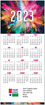 Colorful Burst Magnetic Mini Calendar D2384Q-4B