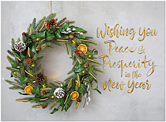 Prosperity Wreath H2626U-AA