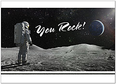 Custom Moon Landing Meme Card D2743D-V