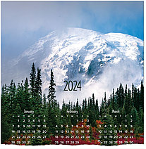 Mountain Premium Calendar Card C2575U-AAA