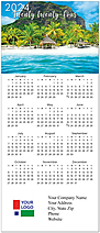 Tropical Magnetic Mini Calendar D2593Q-4B