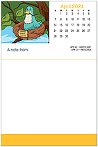 Posty Pads Calendar PP2024