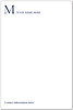 Initialed Notepad P2960