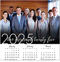 Modern Photo Calendar Card D2816U-4A