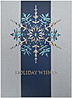 Stunning Snowflake Holiday Card H9149S-4A