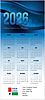 Executive Premium Calendar Card C2993U-AAA
