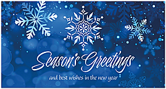 Season's Snowflake Pocket Calendar C3321T-A