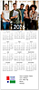 Custom Mini Calendar D3318Q-AAA