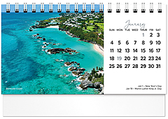 Scenic Beaches Tent Calendar SB2026