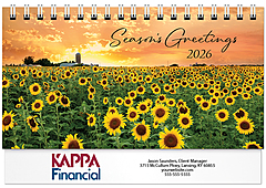 Scenic Seasons Tent Calendar SS2026