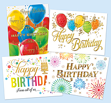 Premium Foil Birthday Assortment AO340