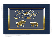 Financial Birthday Greeting Cards