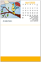 Posty Pads Calendar PP2023