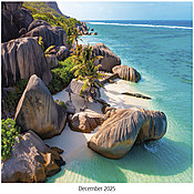 Scenic Beaches Wall Calendar DWM1426