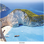 Scenic Beaches Wall Calendar DWM1426
