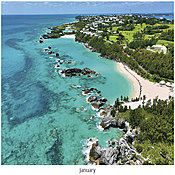 Scenic Beaches Wall Calendar DWM1426