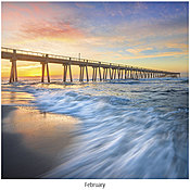 Scenic Beaches Wall Calendar DWM1426