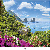 Scenic Beaches Wall Calendar DWM1426
