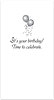 Birthday Balloons Greeting Card 439N-Z